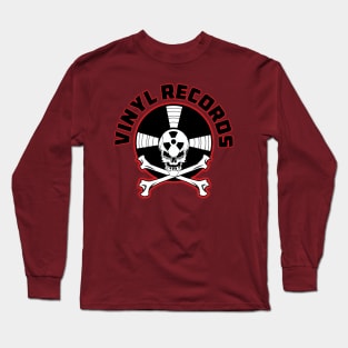 Vinyl Skull Long Sleeve T-Shirt